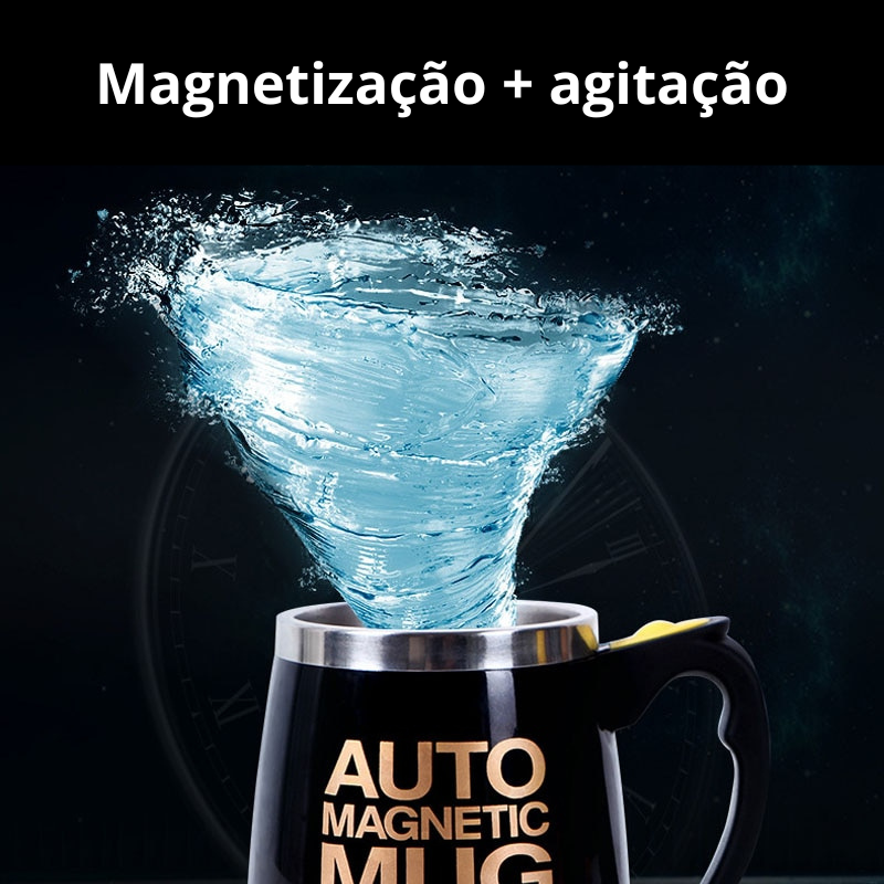 Caneca Magnética Automática e Térmica