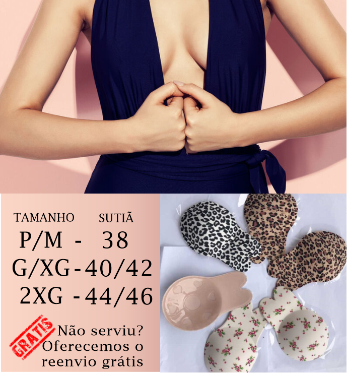 Sutiã Adesivo Invisível Estampado