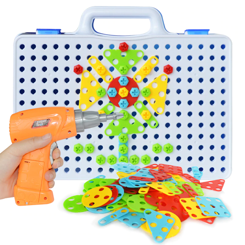 BuzzDrill Puzzle - Brinquedo Educacional