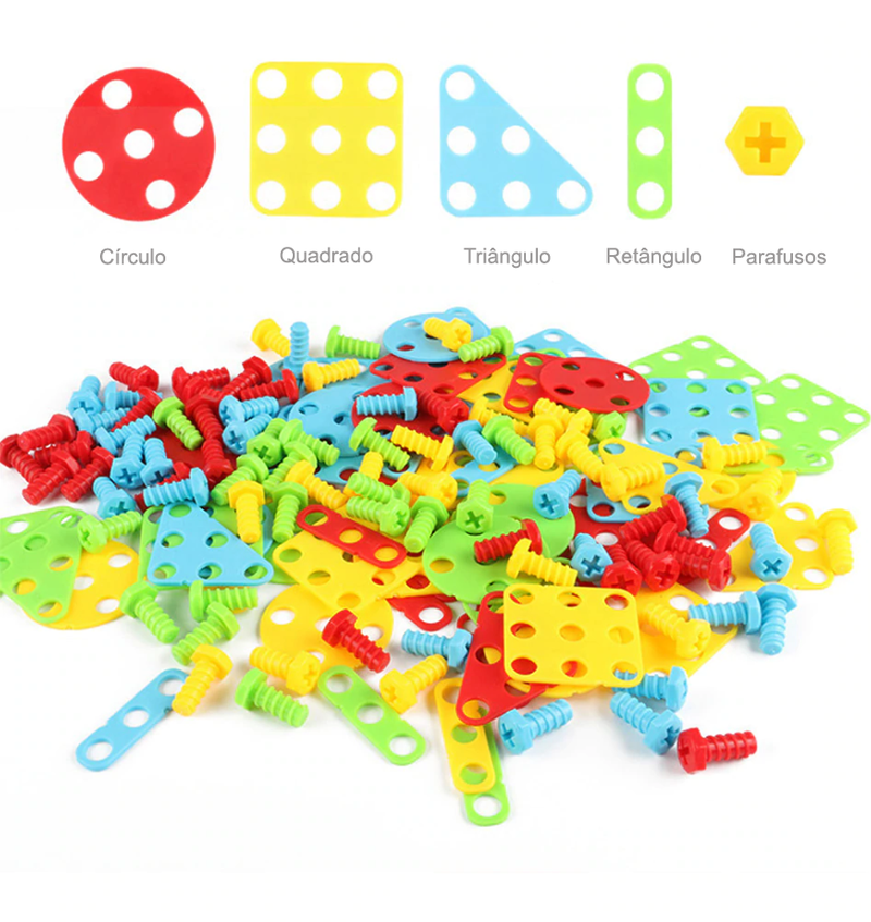 BuzzDrill Puzzle - Brinquedo Educacional